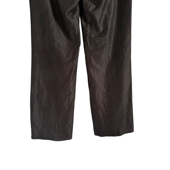 Nine West Suit Pants Women's size 2 charcoal grey gray wide leg dress pants - Picture 12 of 12